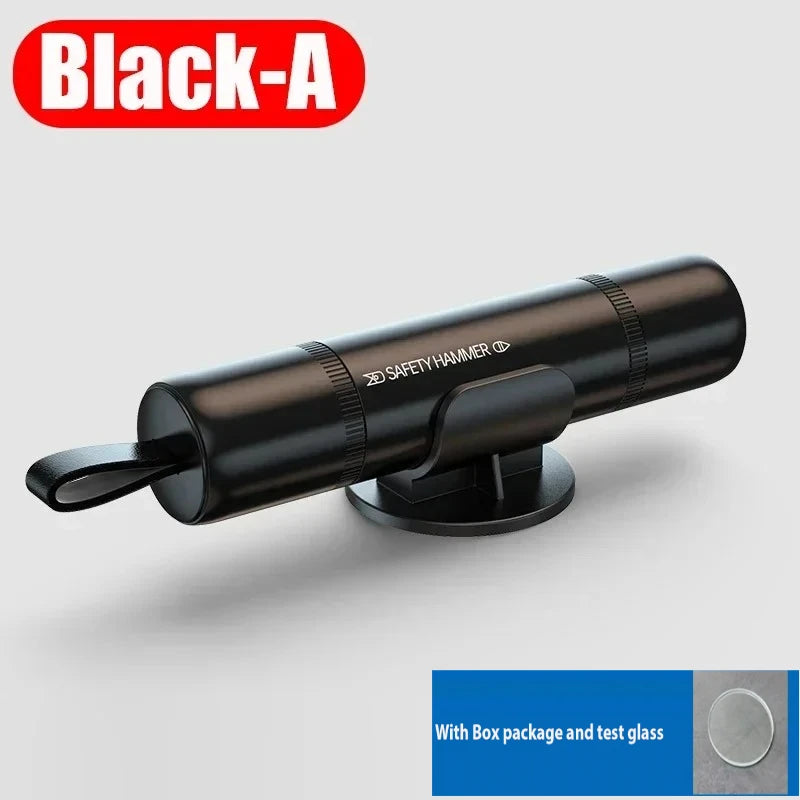 Window Breaker Seatbelt Cutter Car Gadgets Vehicle Escape Tool Safe Hammer Glass Breaker Life-Saving Emergency Artifact One Seco