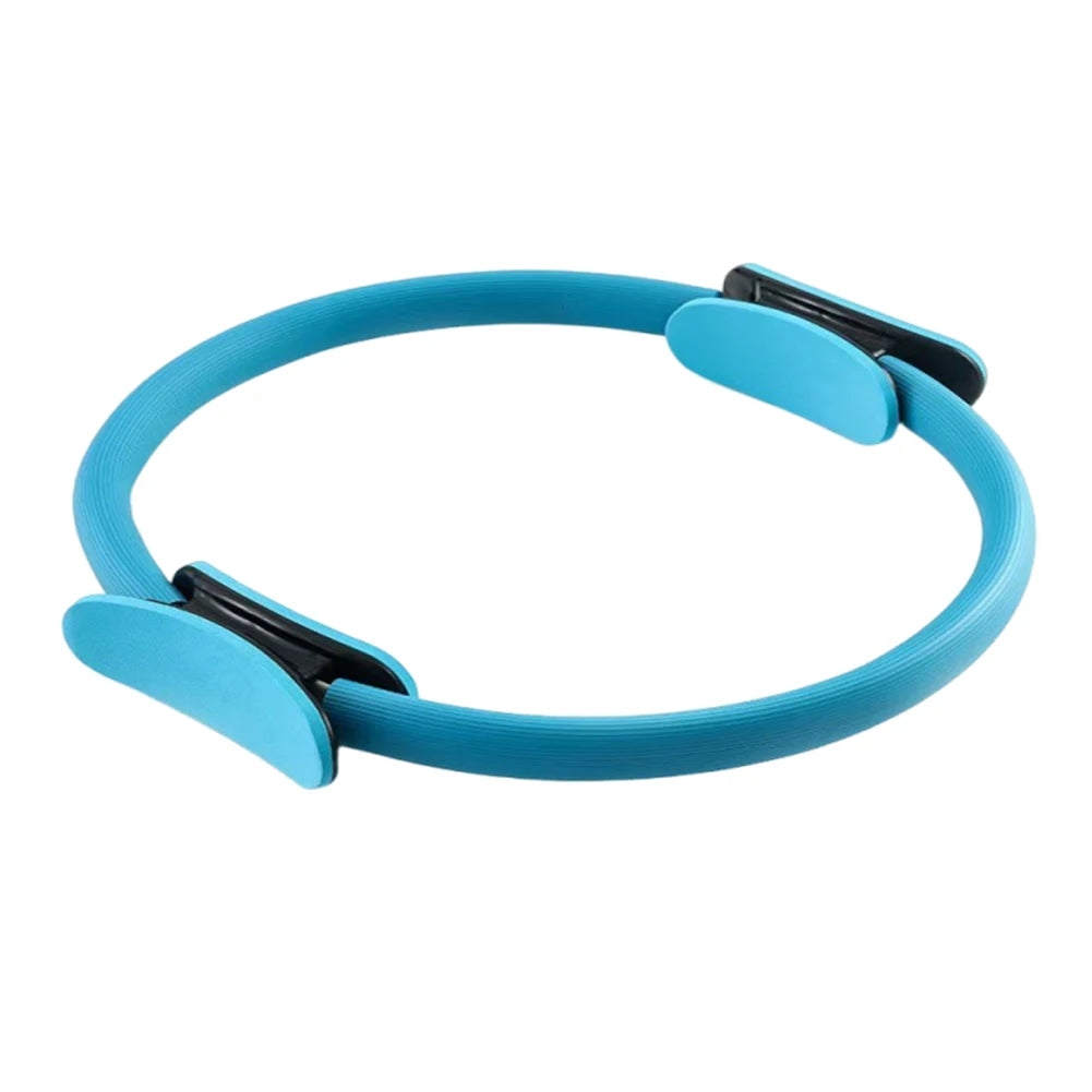 Pilates Ring Fitness Circle with Non Slip Handles Flexible Resistance Exercise Equipment Portable for Thighs Abs and Legs