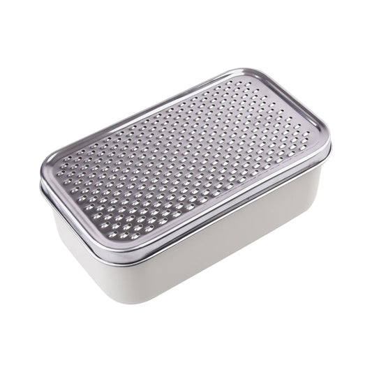 Cheese Grater 2 In1 Fruit Vegetable Chopper Onion Choppers with Container Stainless Steel Rectangle Box Graters Cheese Grater
