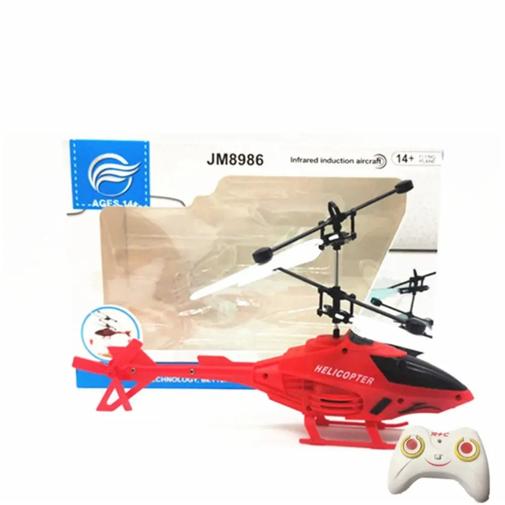 Hobbies Rechargeable Mini Drone Remote Control Plane Flying Helicopter Toy RC Helicopters