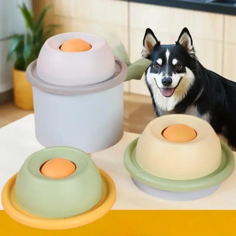 Pet Lick Mat Yogurt Licking Plate Slow Feeder For Dogs & Cats - Interactive Snack Bowl Promotes Dental Health Pet Licking Mat