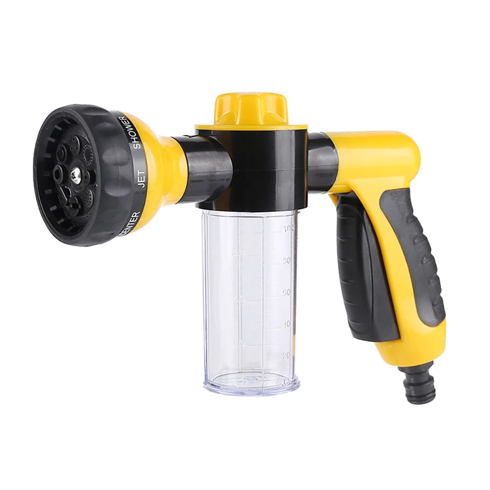 Washing Sprayer Nozzle Hose Gun Car Plant Pet Washing Cleaning Water Foam Soap