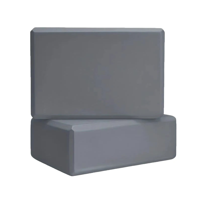 Set of 2 Yoga Blocks - Made from High-Density Foam, Lightweight, Supportive, And Odor-Free - Essential Yoga Gear for Women, Gym