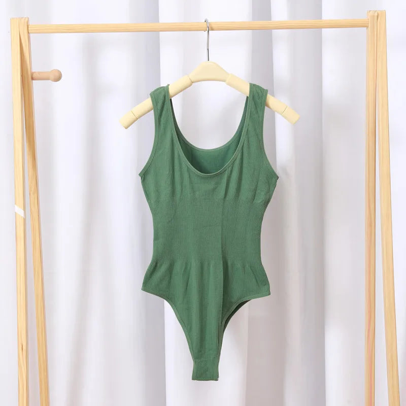 Women Non-wire Bra And Panties Set Seamless Underwear Lingerie Set Tummy Control Shapewear Slimming Thong Female Jumpsuit
