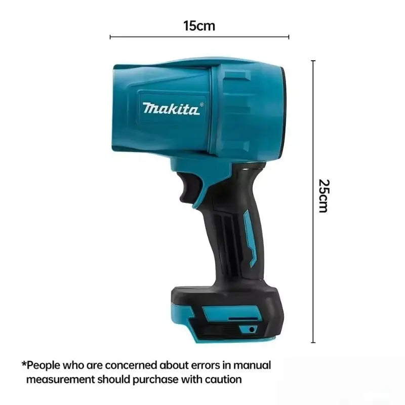 Makita 18V Rechargeable Turbo Blower Hand‑held Air Blower for Vehicle Drying Dust Clearing Outdoor Working Power Tool