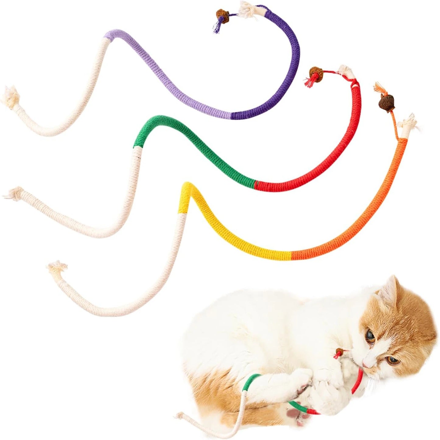 Premium Engaging Cat Toys: High-Quality, Natural Catnip and Silvervine Toys for Active and Health-Conscious Pets - Stimulating P