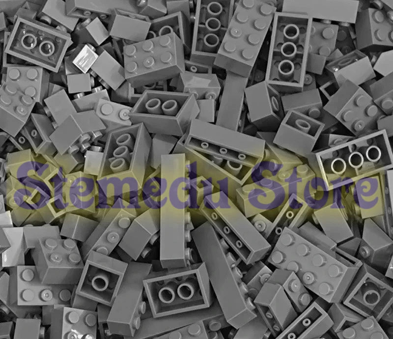 125/250g Building Blocks Bulk Lot Pack Sorted By Color Bricks Block Plate Toys Small Particles Bulk Compatible LeDUO