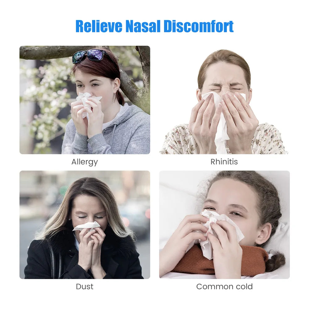 250ml Nose Wash Cleaner Nasal Irrigator Rinse Bottle Nose Protector Avoid Allergic Rhinitis Adults Children Neti Pot Health Care