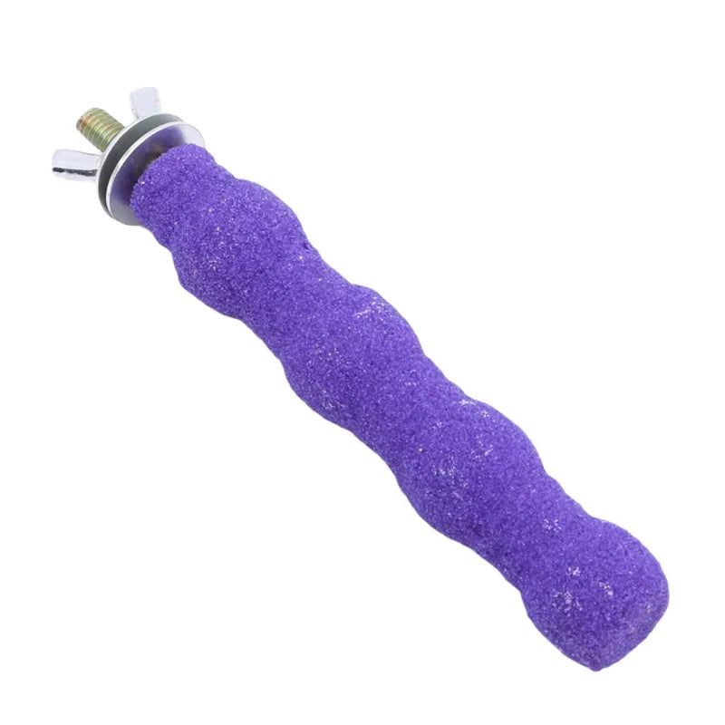 Pet Paw Grinding Stick Bird Parakeet Parrot Toy Bird Toy Grinder Grinding Rod Gripper Pet Supplies Bird Grinding Claw Toys 2030