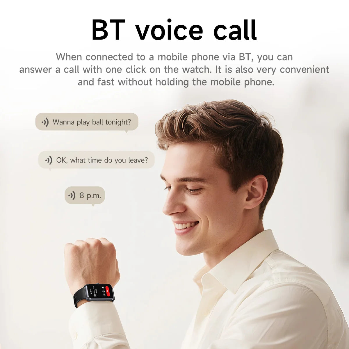 HOCO 1.47 TFT Smart Watch Touch Screen Bluetooth 5.3 Call Version IP67 Waterproof Heart Rate Women's Health Monitor Sports Watch