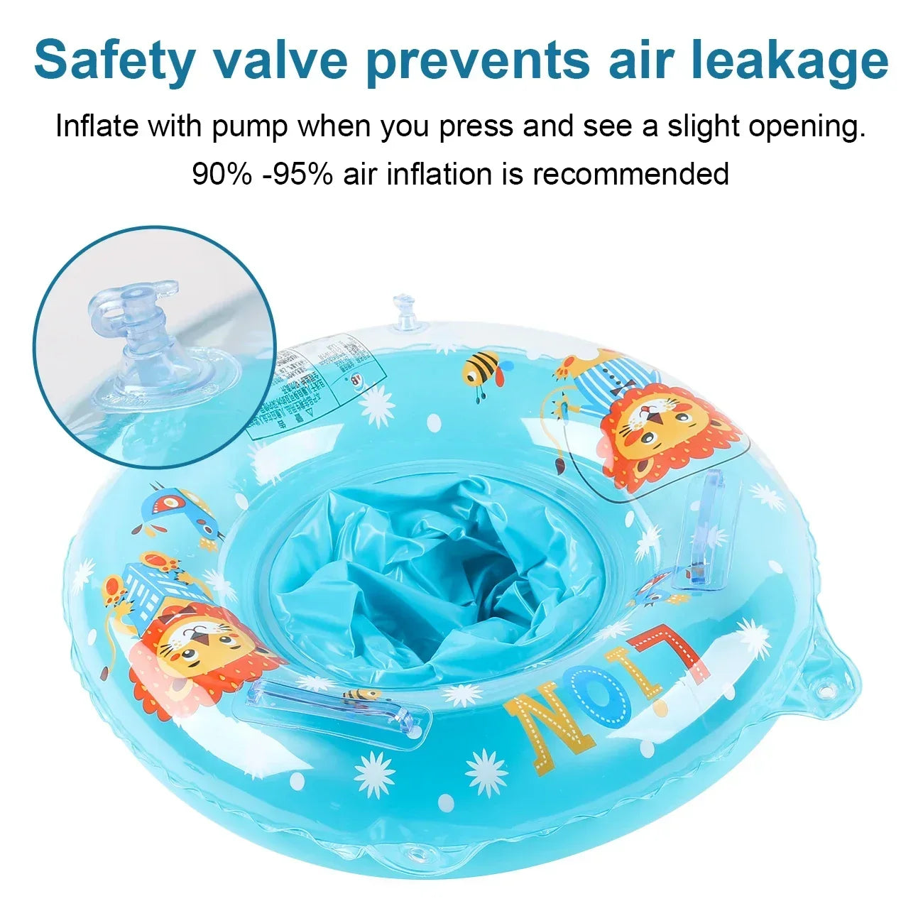 Inflatable Baby Pool Float,Summer Beach Toys Toddler floaties for kids 3-5 age,Swimming ring Toddler Floats