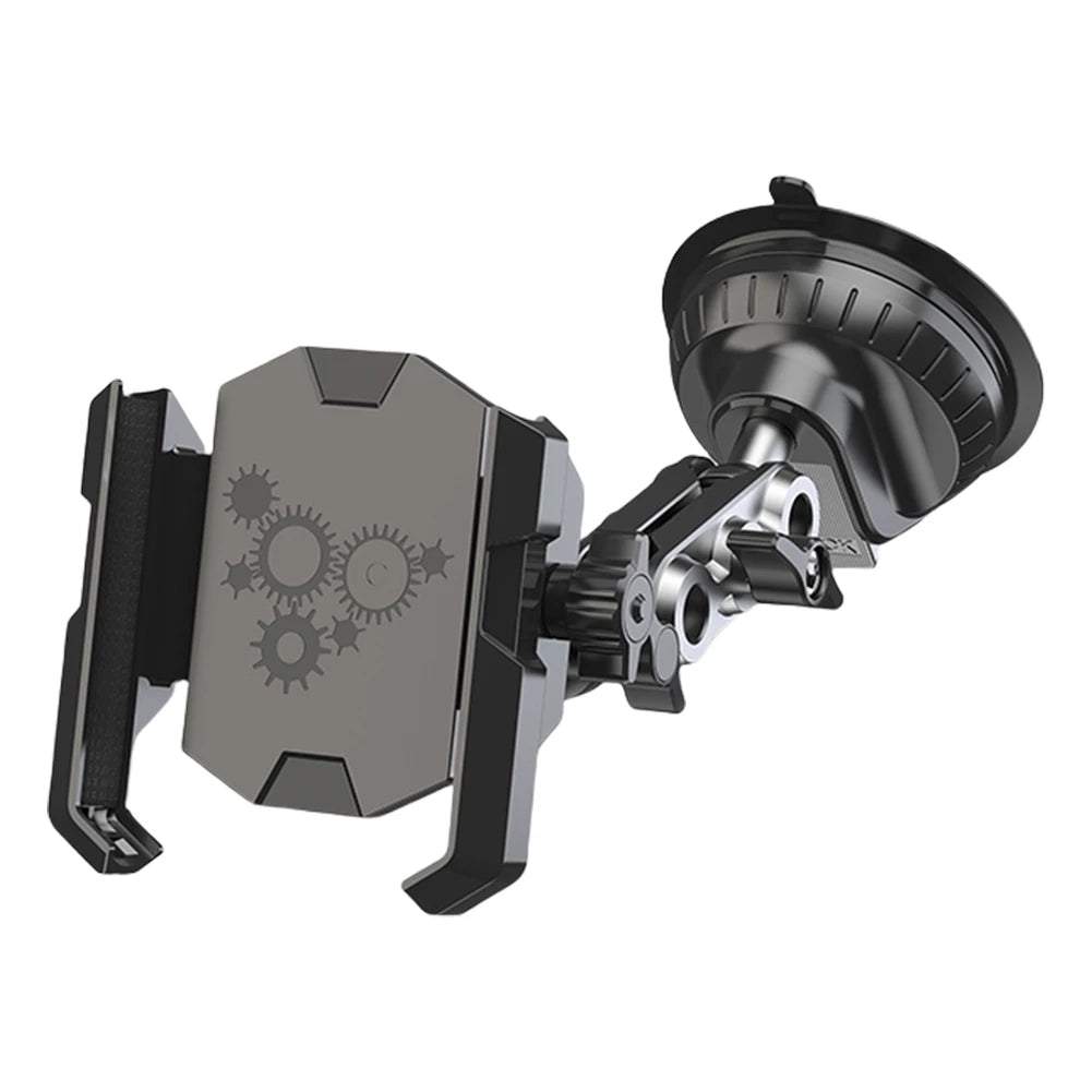 Car Phone Mount Strong Suction Cell Phone Mount 360° Rotation Cell Phone Holder for Car Windshield Dashboard Air Vent