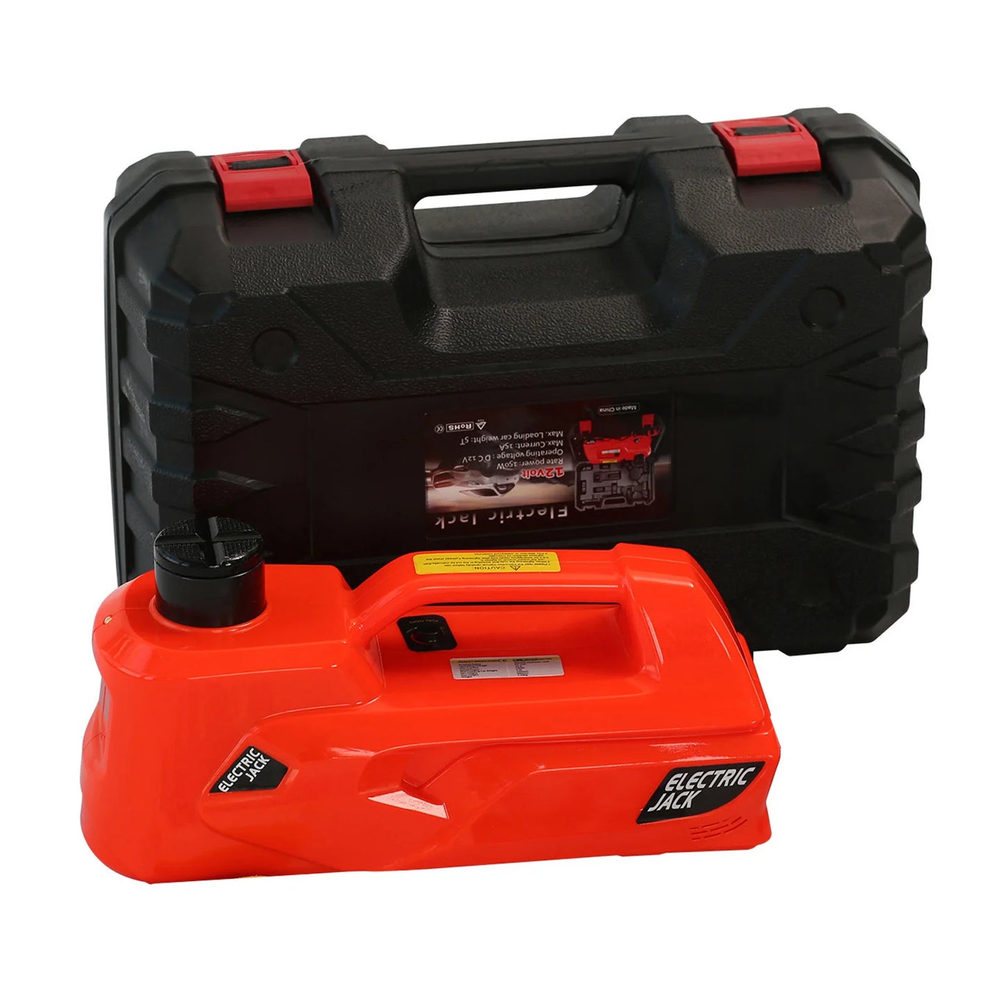 12V Electric Car Jack with Inflator Pump and LED Light 5T 10000 Lbs Portable Car Jack for SUV MPV Truck Change Tires Lifting