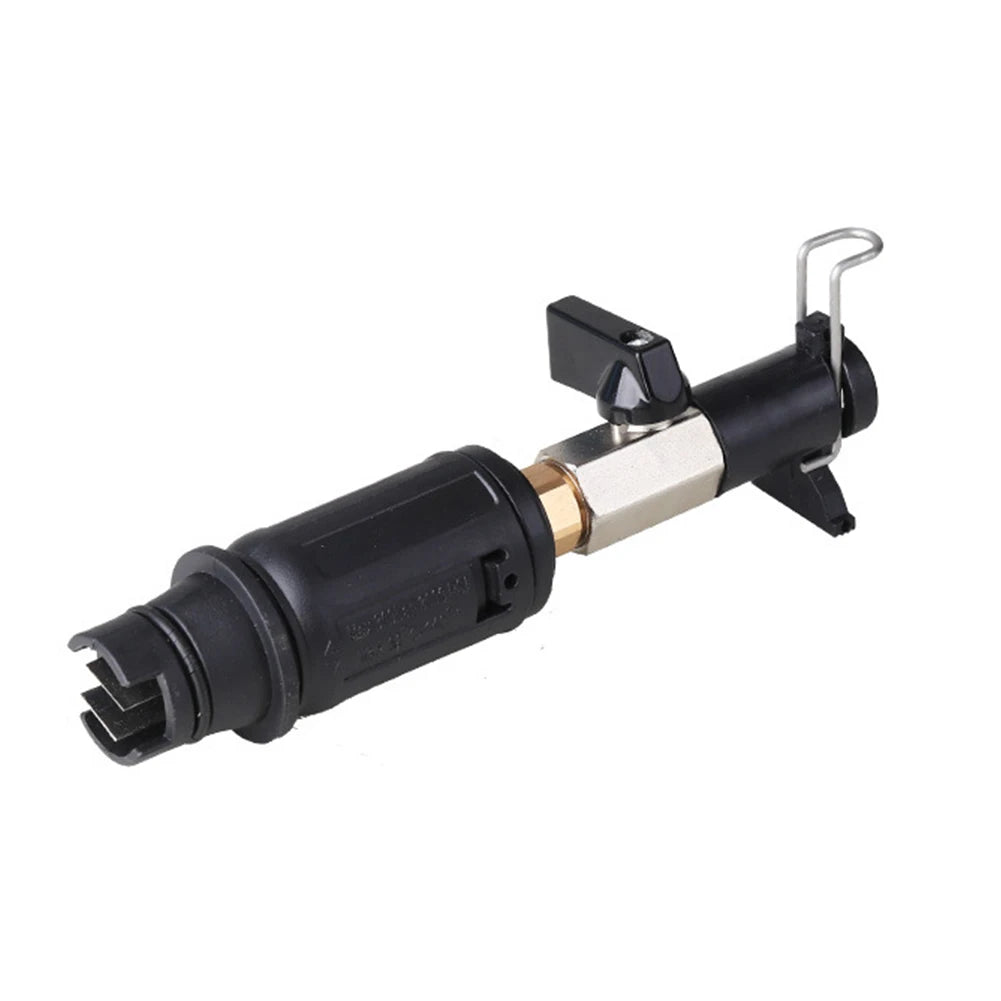 Quick Plug Connect Sprayer with Safe Lock Water Flow Control Valve Wear Resist Duckbill Water Gun Sprayer for Car Washing