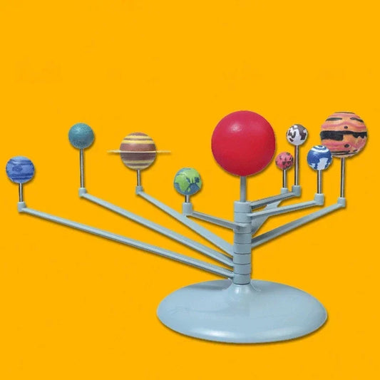 Self Painting Educational Toy Children's Simulated Solar Eight Planets Science