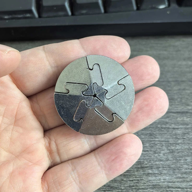 Metal Puzzles Difficult Brain Teasers for Adults Teens Kids Casse Tete IQ Test Disentanglement Toys Educational Mind Games