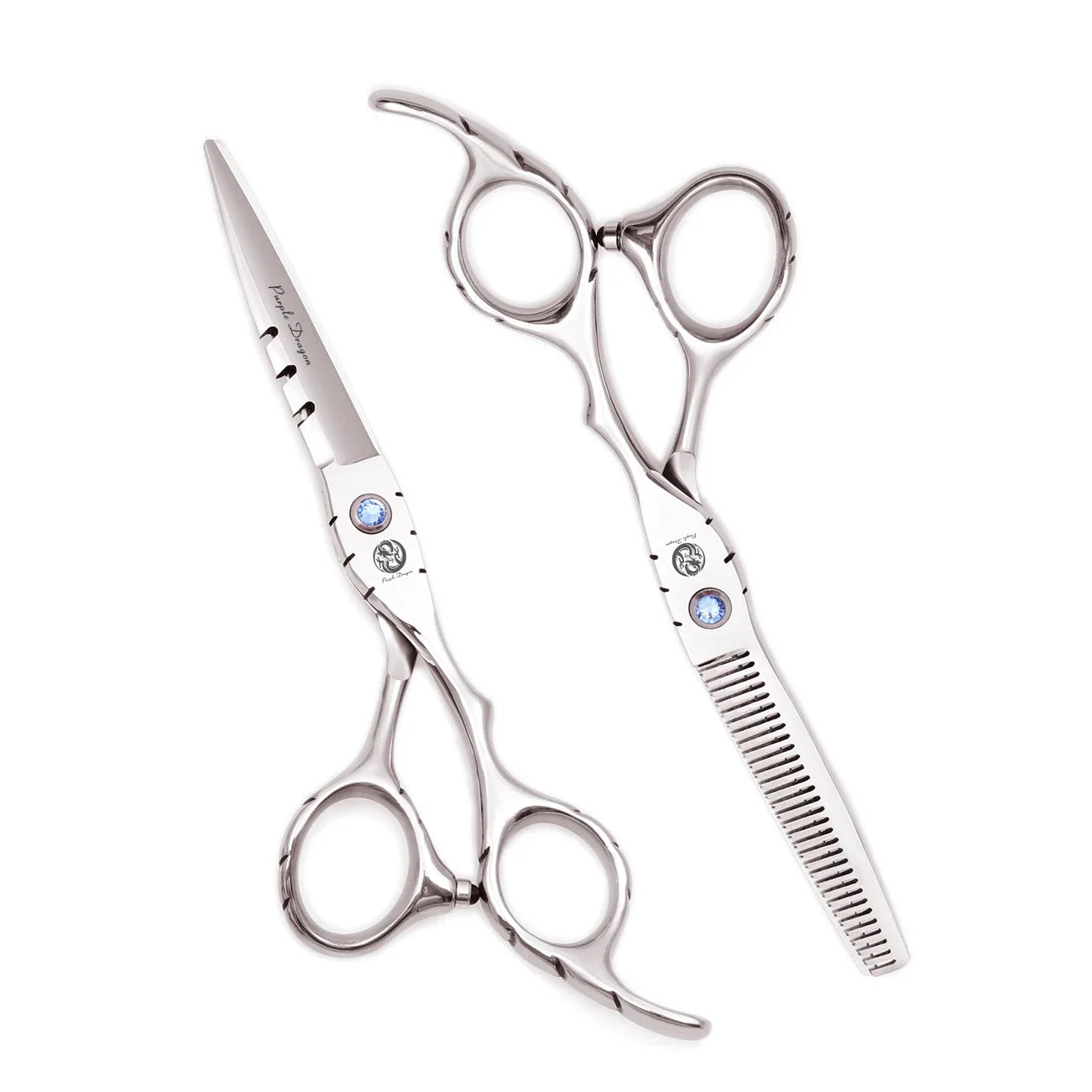 Professional Hair Scissors 5.5" 6" Purple Dragon Stainless Scissors for Hairdresser Salon Thinning Shears Hair Scissors Z1010
