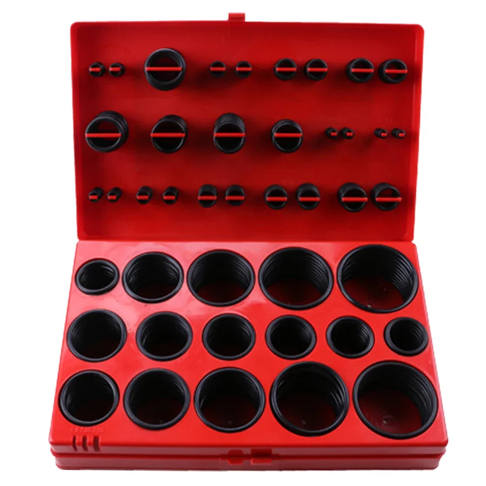 Automotive O Ring Rubber Gasket Washer Kit 382Pcs Rubber Material for Automobiles Oil Seals Accessories Supplies