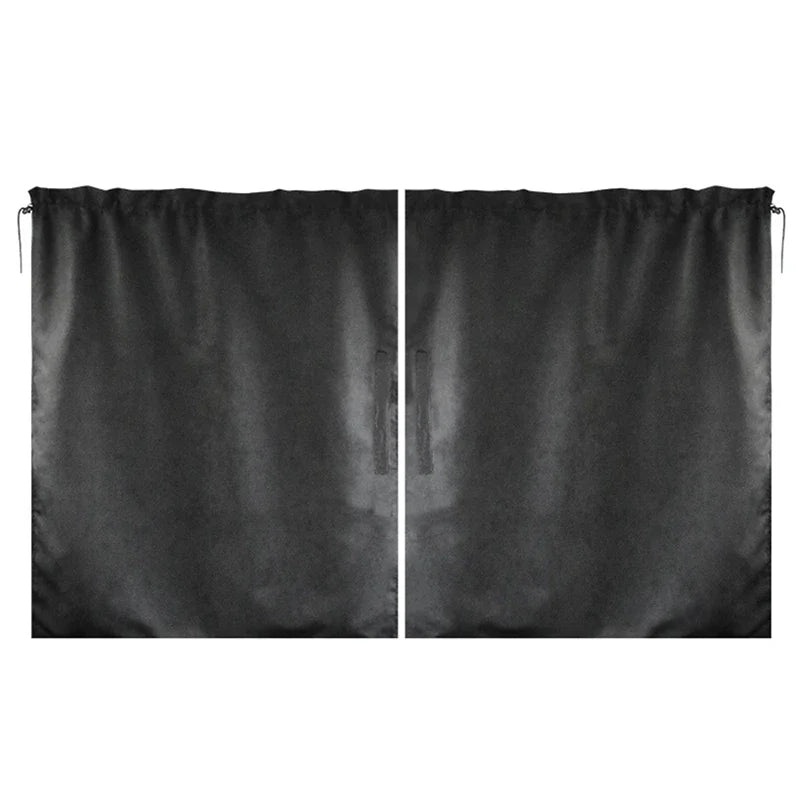 Car Privacy Curtains Universal Car Divider Curtain Between Rear Seat Auto Blackout Curtains Car Sun Shades Side Window Covers