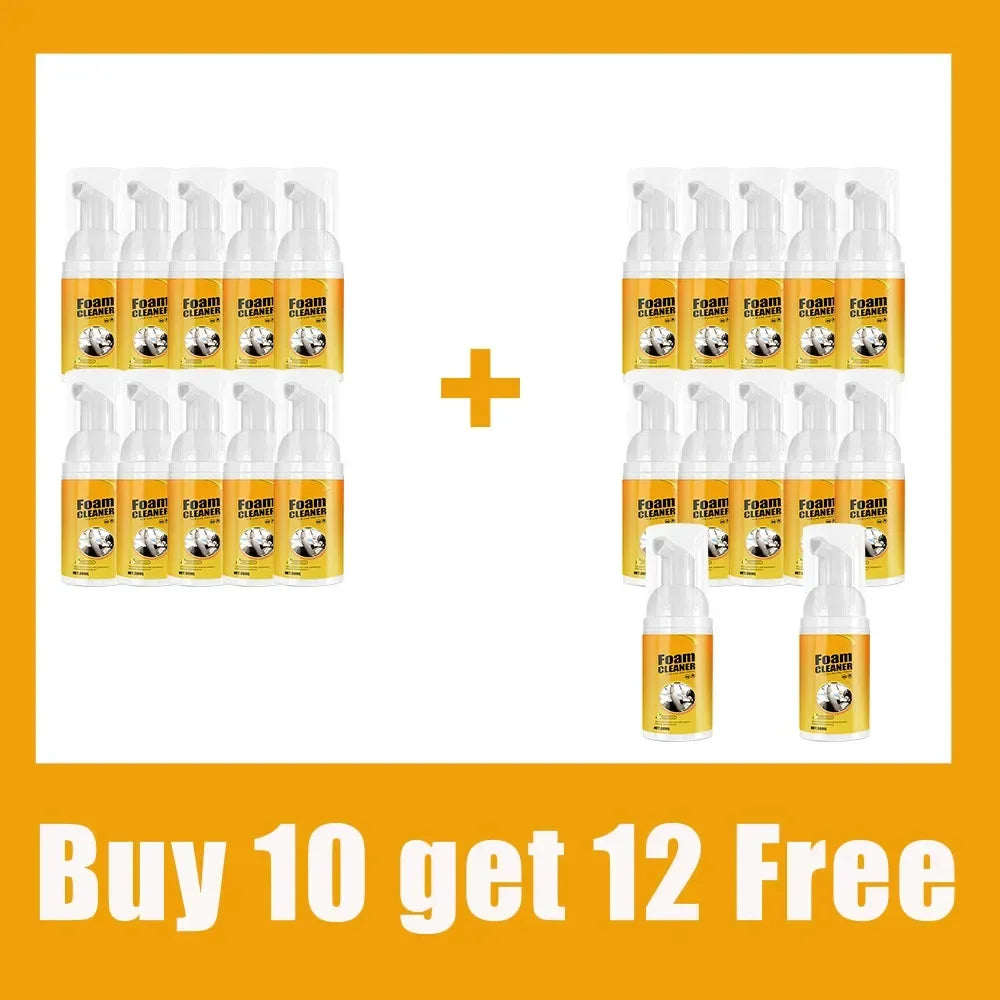 Multi-purpose Foam Cleaner Cleaning Agent Automoive Car Interior Home Foam Cleaner Home Cleaning Foam Spray Cleaners\'[;\