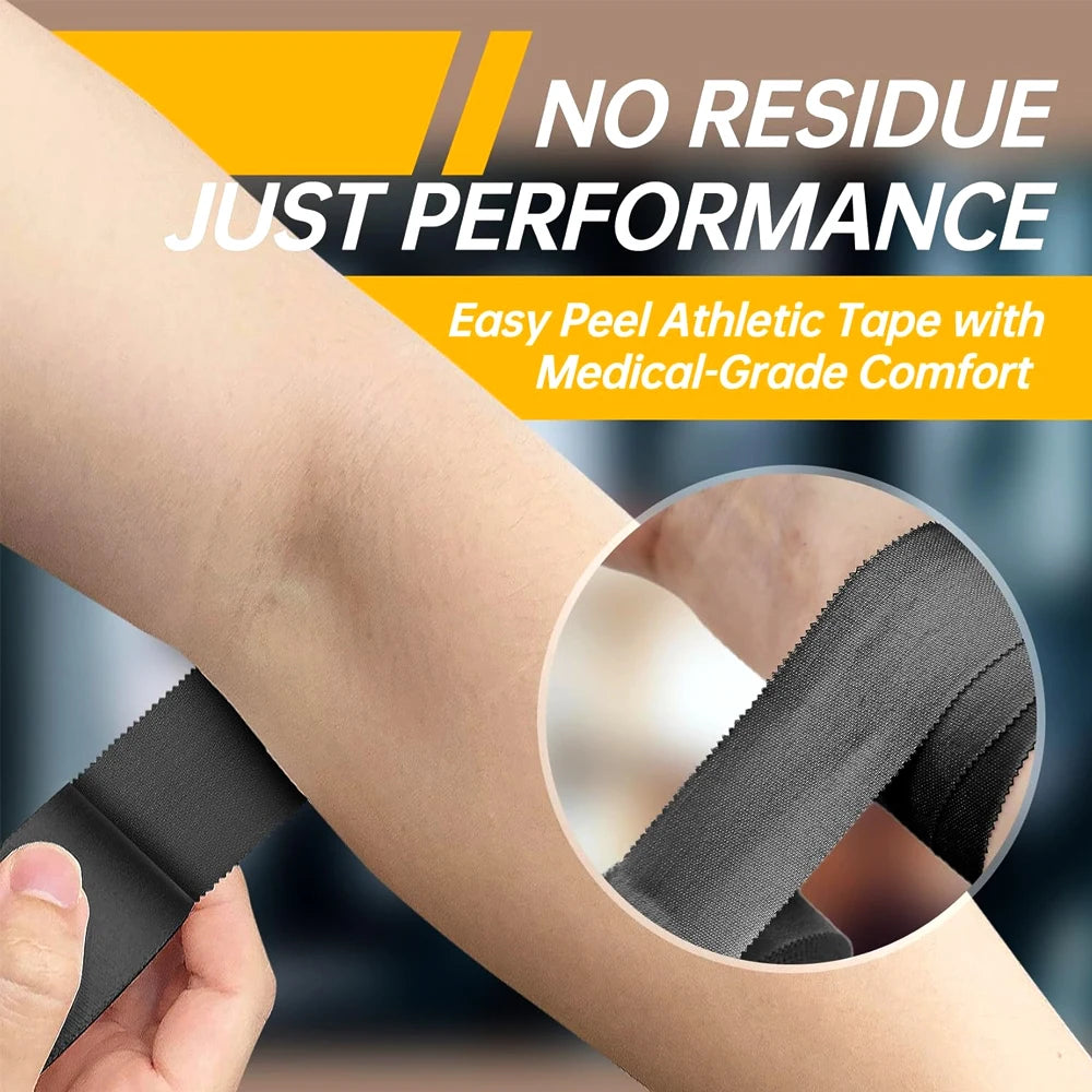 Pre Wrap Tape Athletic Foam Underwrap Tape Sports Pre-wrap Athletic Tape for Hair Ankles Wrists and Knees