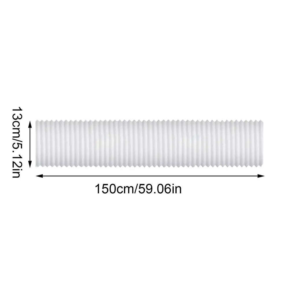 Portable Air Conditioner Exhaust Hose Coupler Air Conditioner Hose Connector Fit 5.1in 5.9in Diameter Pipe Joint for Living Room