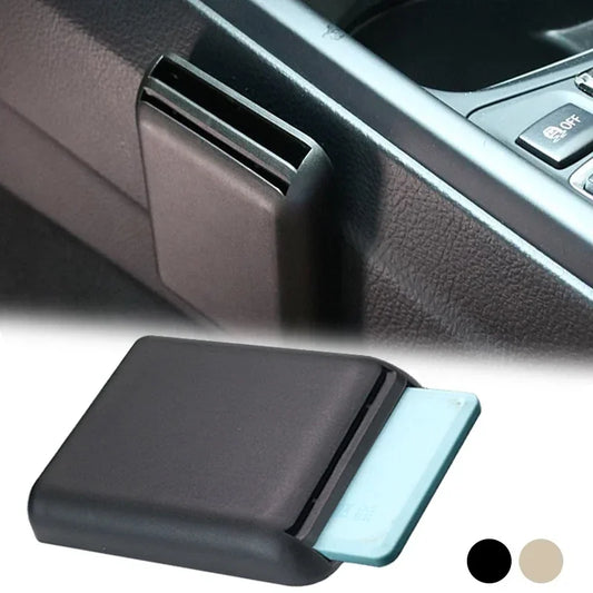 Car Seat Gap Storage Box Multifunction Card Ticket Holder Bracket 6.8x8.5cm  Universal Fit