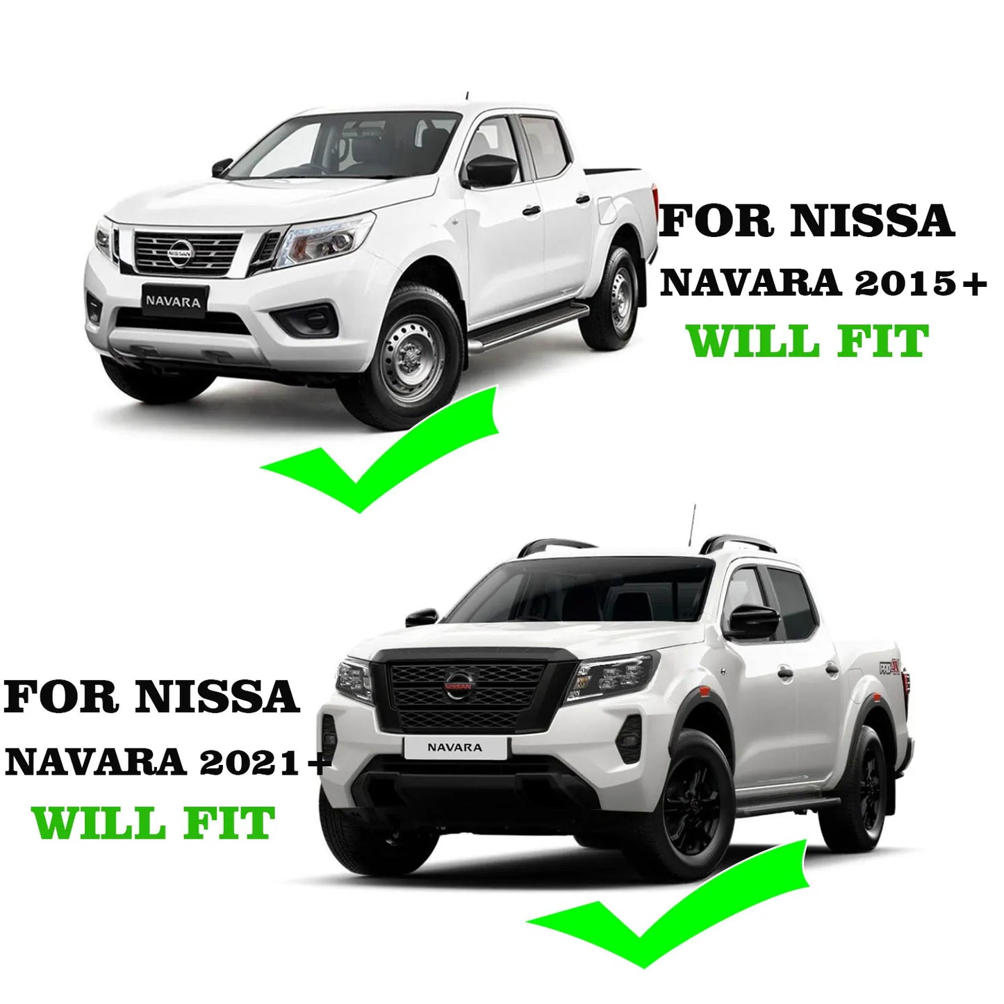 Window Visors Sun Rain Deflector Guard Weathershield For Nissan Navara Frontier NP300 2015-2025 Dual Cab Car Styling Accessories