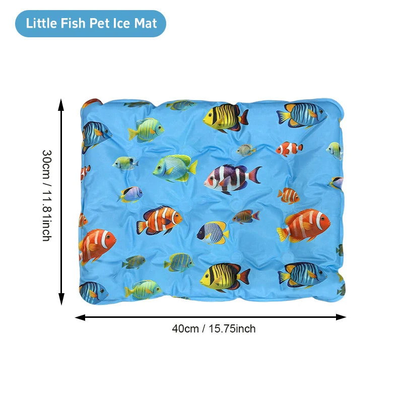 Pet Cooling Mat Air Conditioning Pet Mat Gel Pet Waterproof Leak-proof Sturdy Cat Kennel Outdoor Moisture-proof Pet Pad