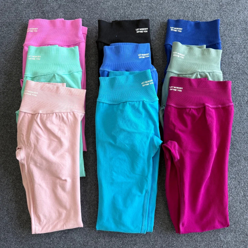 Impact Leggings Women Seamless Yoga Pants Scrunch Butt Lifting Gym Legging High Stretch Fitness Leggings