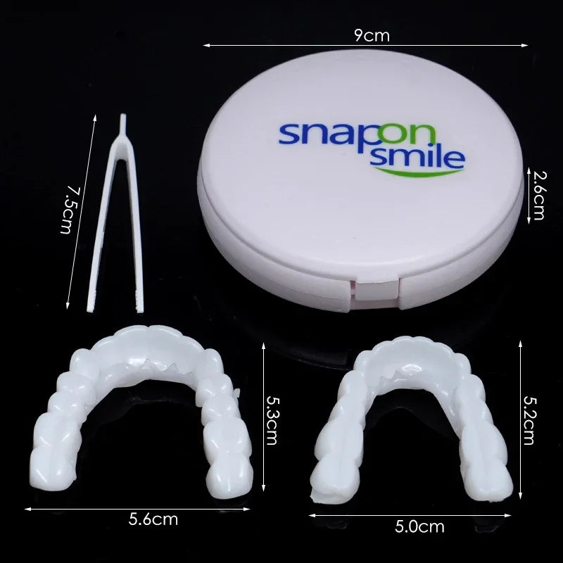 Sdottor Dental Perfect Fit Teeth Whitening Fake Tooth Cover Adjustable Temporary Resin False Braces Snap On Smile Veneers Prosth