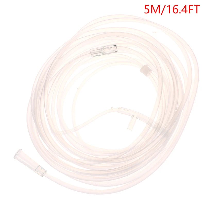 1.5/1.8/3/4/5M 1PCS Disposable Oxygen Tube Double Nasal Oxygen Tube Independent Packing Medical Care Machine Breathing Cannula