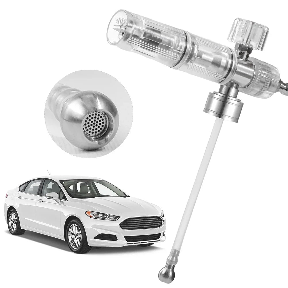 35ml Soap Foam Sprayer With 1/4 Inch Quick Connector 4500psi Pressure Washer Gun Adjustable Car Wash Cleaning Foam Spray Bottle