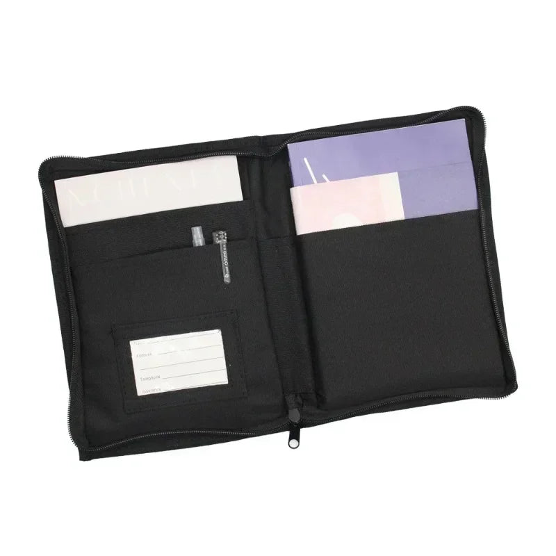 Car Multi-pocket Interior Supplies Oxford Cloth Portable Document Storage Bag Glove Box Manual Registration Card Storage Bag