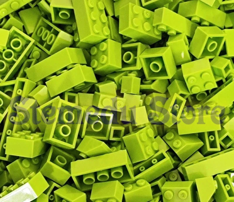 125/250g Building Blocks Bulk Lot Pack Sorted By Color Bricks Block Plate Toys Small Particles Bulk Compatible LeDUO