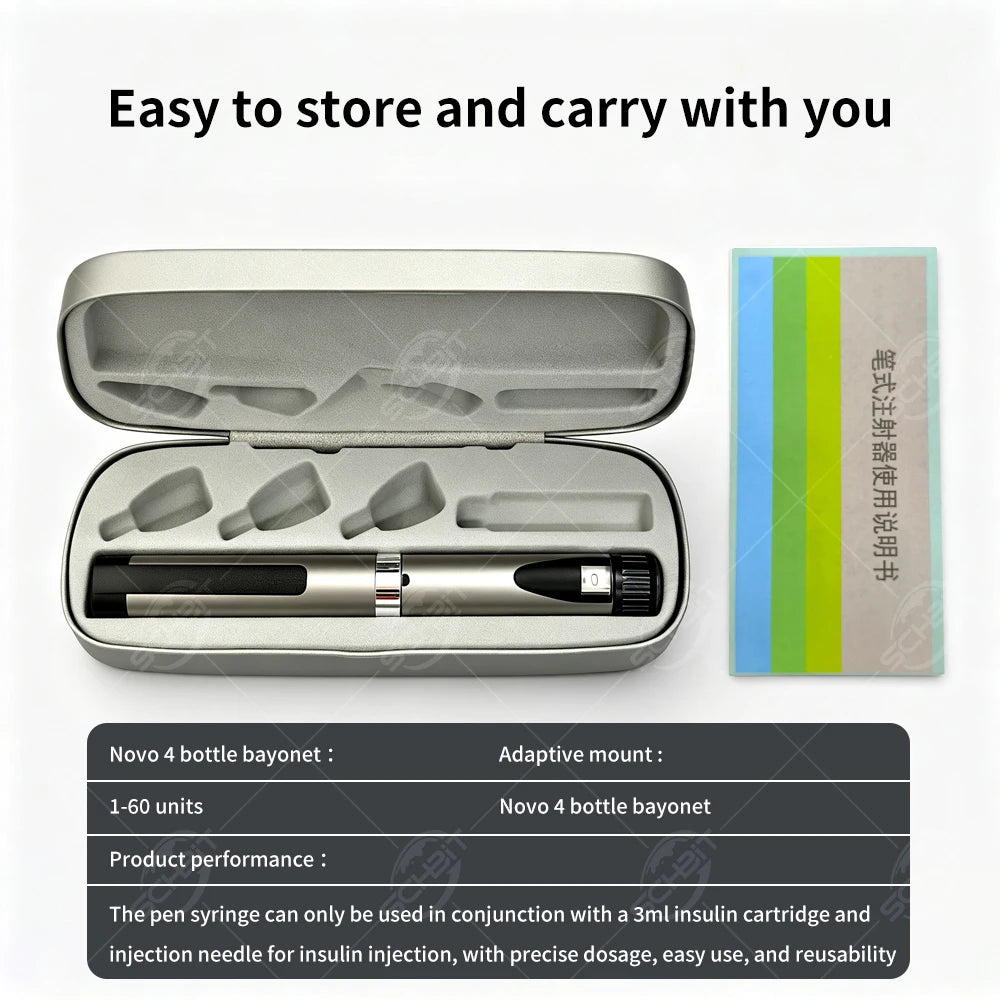 Insulin Injection Pen Compatible With Various Models Of Insulin From Novo4