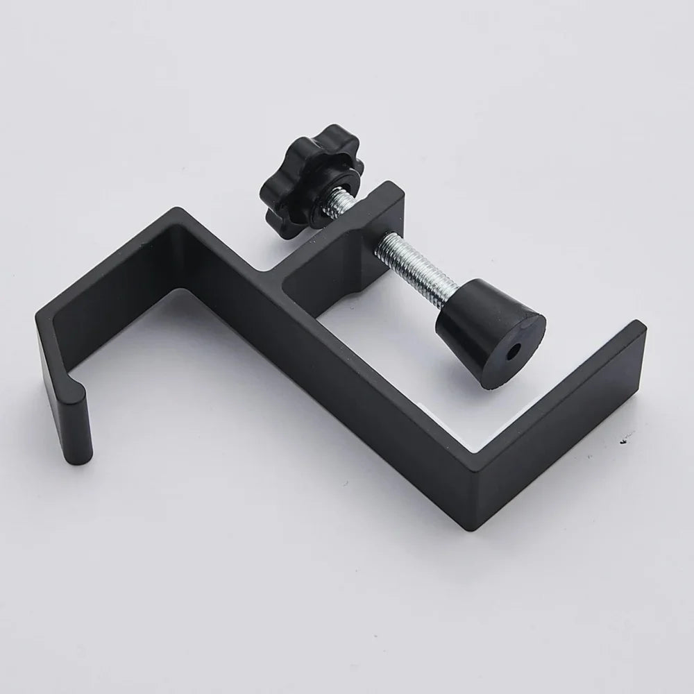 1/2pcs Punch-Free Adjustable Desk Edge Hook Multifunctional Headset Hanger Backpack Storage Rack No Drilling Hanging Desk Stand