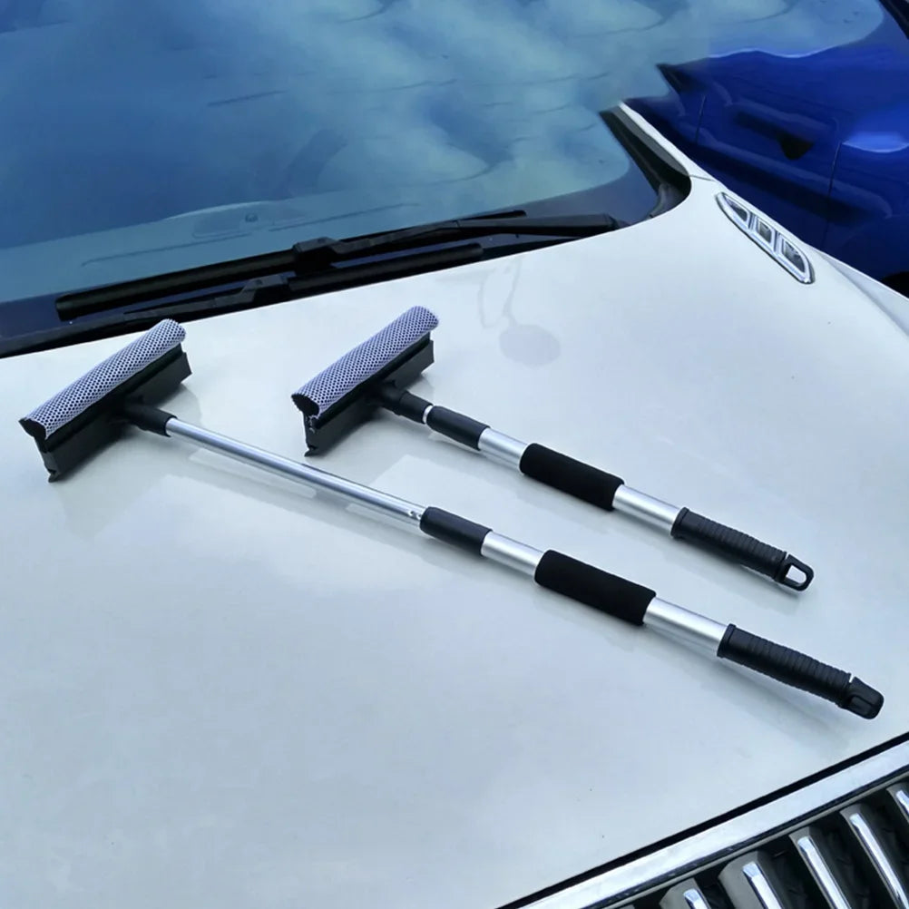 Squeegee Window Cleaner Cleaning Windshield Handle Car Shower Tool Scrubber Washer Washing Telescopic Brush Tools Wiper