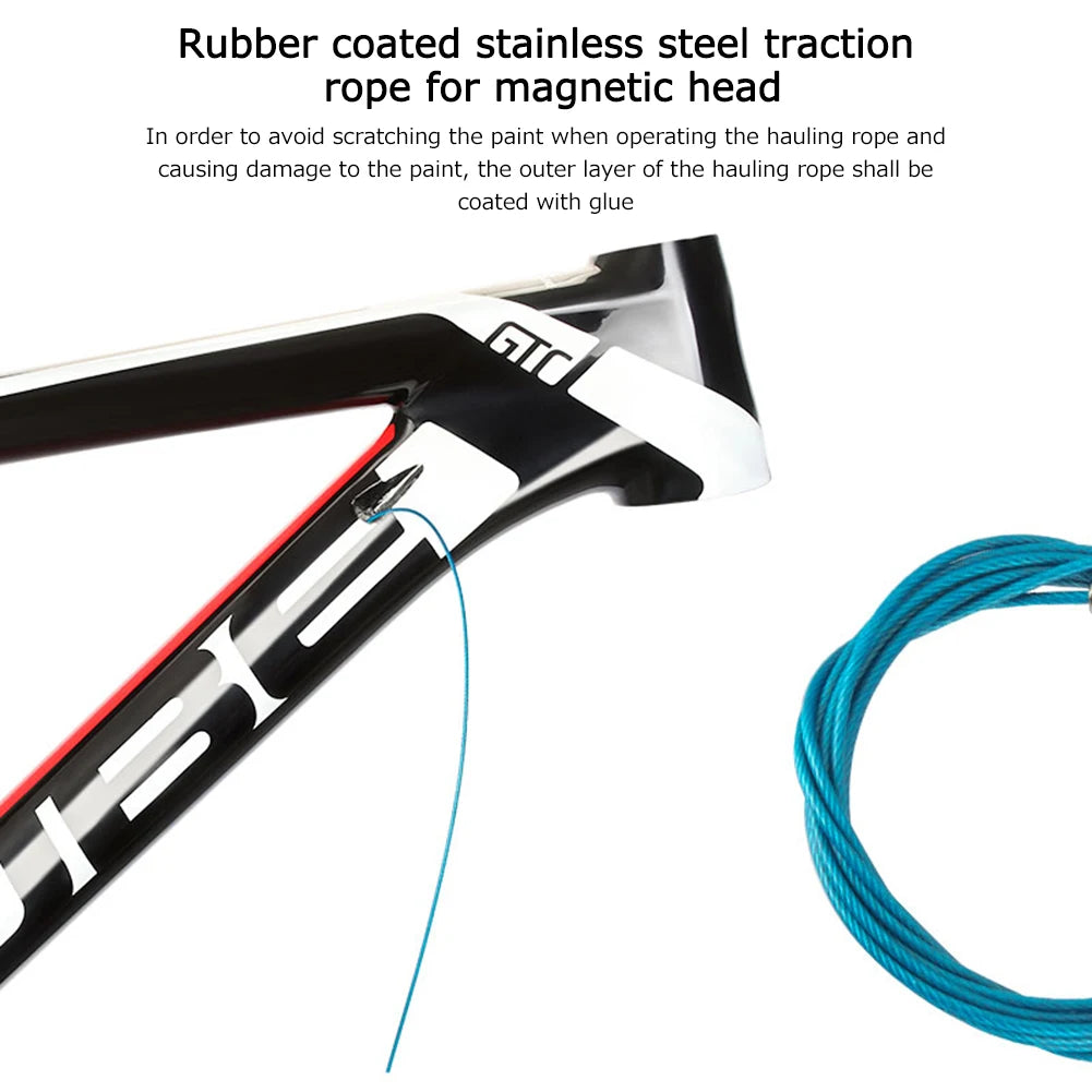 TOOPRE Bike Internal Cable Routing Tool Quick-release Bicycle Internal Cable Routing Tool for Carbon Fiber Frame Bike Repair Kit
