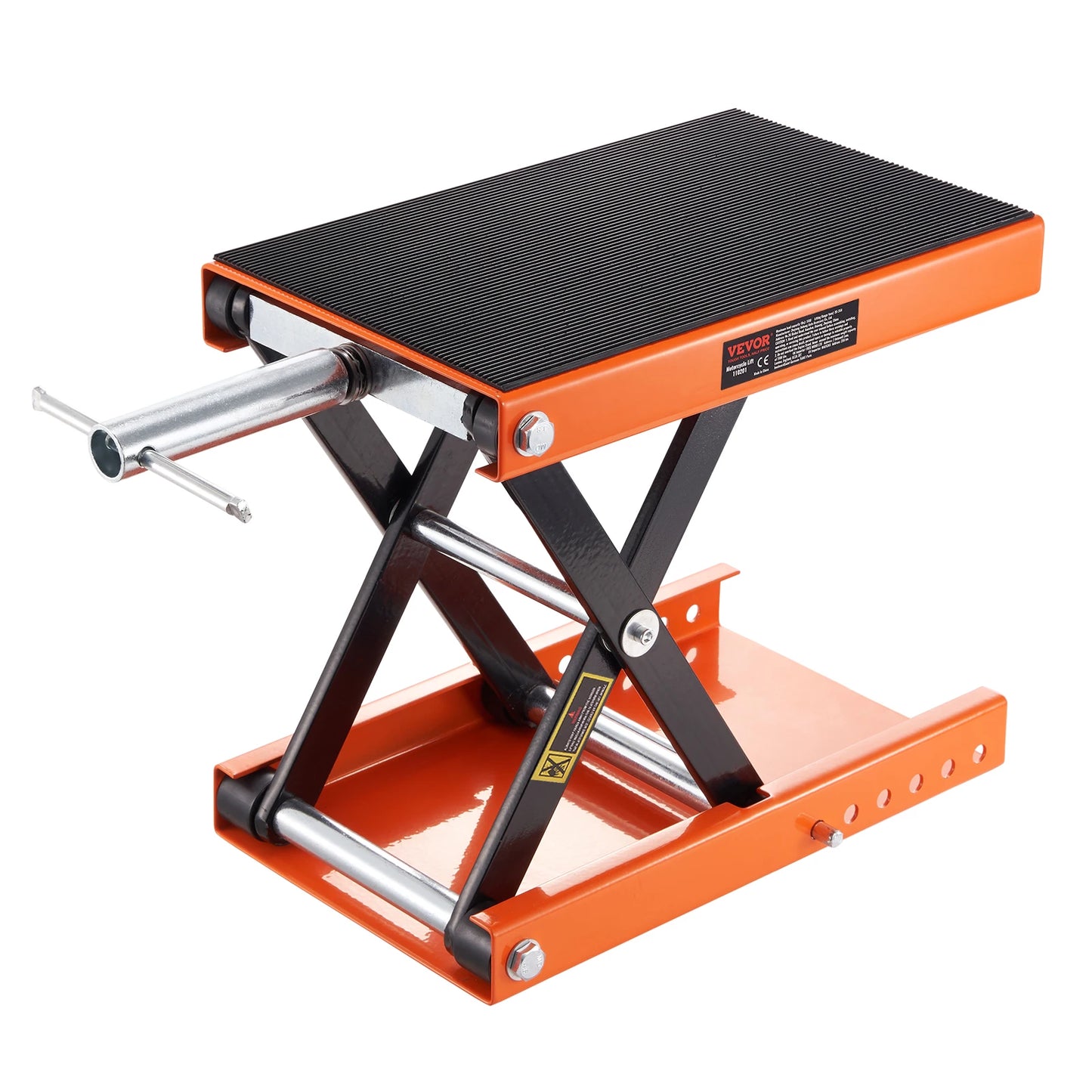SucceBuy Motorcycle Lift 350/1100/1500 LBS Capacity Motorcycle Scissor Lift Jack with Wide Deck&Safety Pin to Bikes Motorcycles