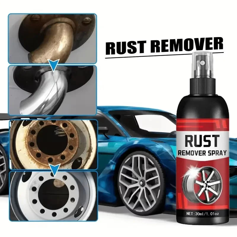 Multi Purpose Rust Remover Spray Metal Surface Chrome Paint Car Maintenance Iron Powder Cleaning Super Rust Remover Cleaner