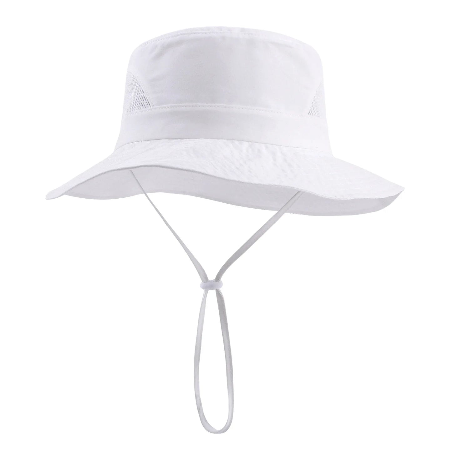 Children's Fisherman Hats for 3 Months To 10 Years Old, Summer Outdoor Sun Protection and UV-blocking Sun Hats, Mesh Breathable