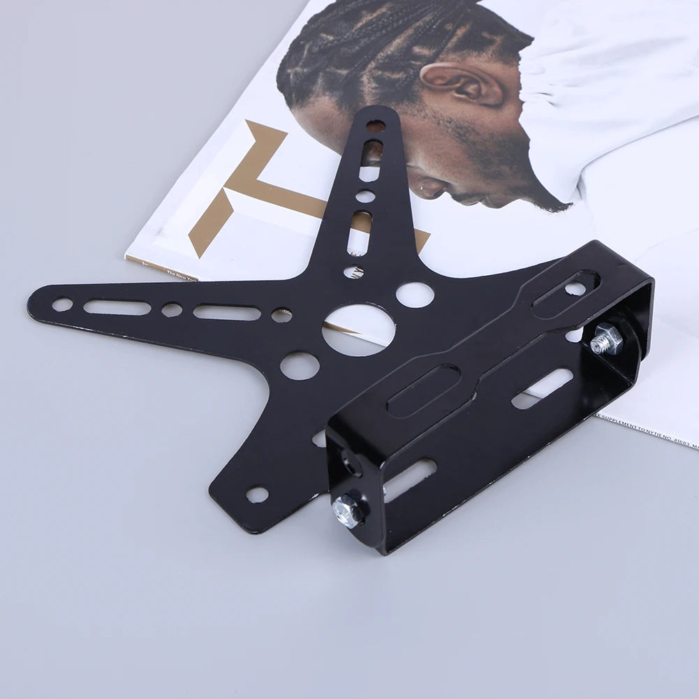 Motorcycle License Plate Holder Motorcycle Rear License Plate Frame Motorcycle Number Plate Mount Bracket Motorcycle Accessories