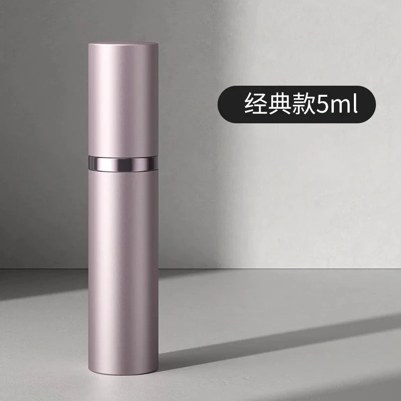 10/5ML Perfume Atomizer Portable Liquid Container for Cosmetics Traveling Mini Aluminum Spray Empty Refillable Bottle Косметика