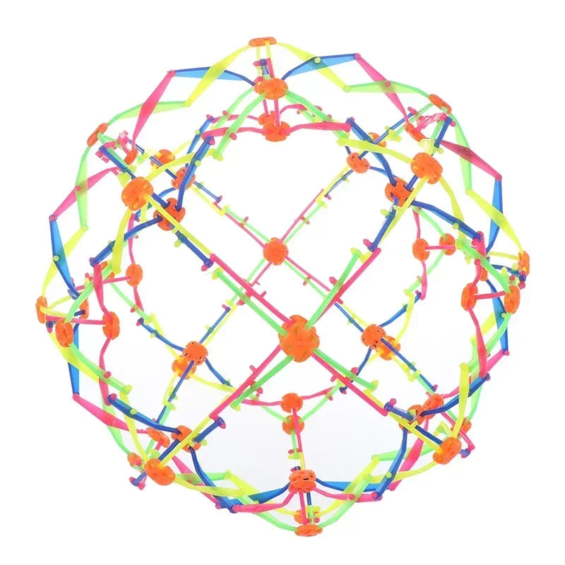 Children Magic Telescopic Ball Outdoor Flower Ball Throwing Ball Variety Blossom Party Funny Props Parent-Child Interaction Toy