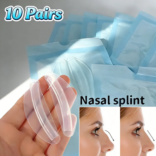 10Pairs Bone Care Medical Septoplasty Silicone Nasal Splint Hospital Consumables Internal Nasal Airway Splint With Sterilization