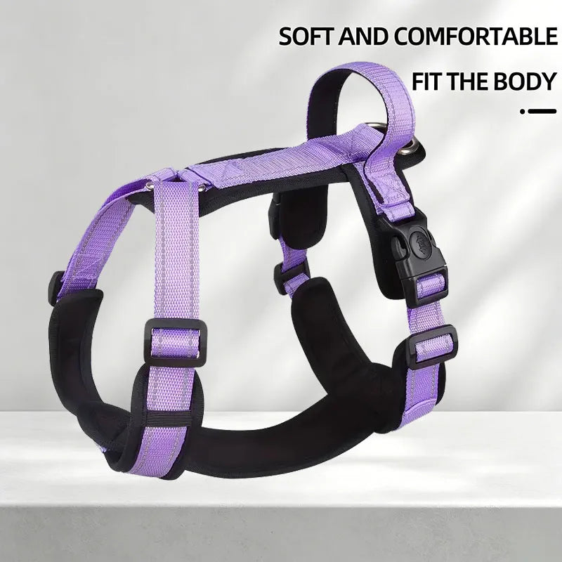 1pc Handle-Equipped Anti-Escape Dog Leash, Reflective Dog Vest, Suitable for Travel Items for Small to Medium-Sized Dogs.