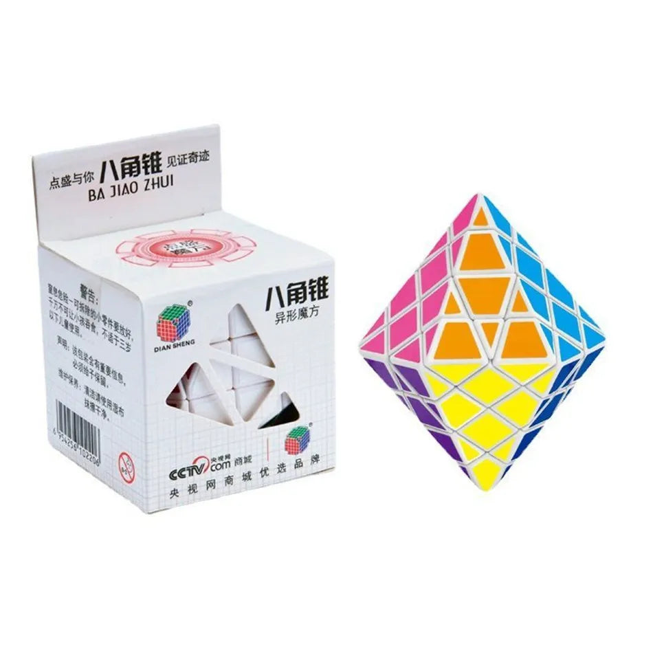 DianSheng Strange-shape Magic Cube Series Diamond /UFO  Magic Cube Puzzle Education Toys For Kids Magico Cubo