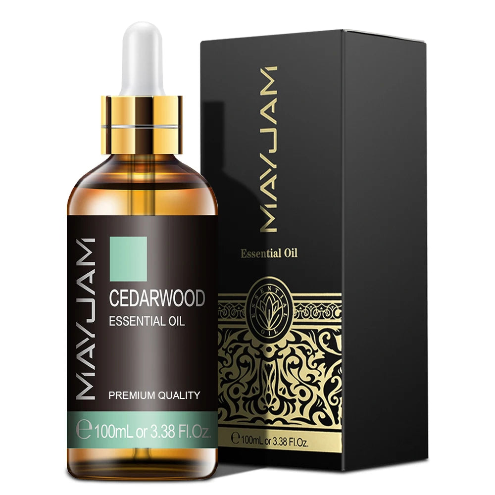 100ml with Dropper Myrrh Camphor Fennel Juniper Pure Natural Aromatherapy Essential Oil Refreshing Up Brain