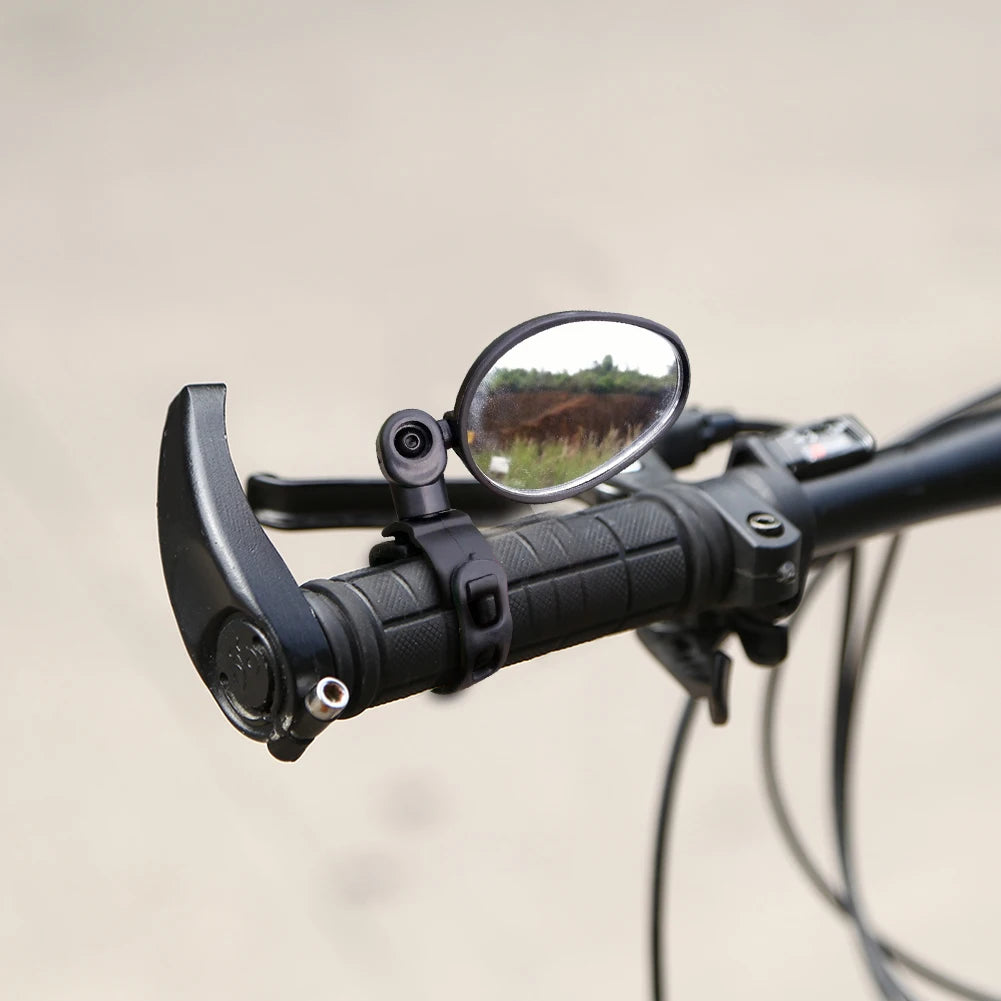 1/2pcs Bicycle Rearview Mirror 360 Degree Adjustable Rotatable Handlebar Rear View Mirror Universal for MTB Road Bike Accessorie